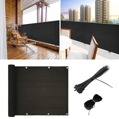 25m 30m Kaca Depan Pagar Balkon Layar Privasi Perlindungan UV