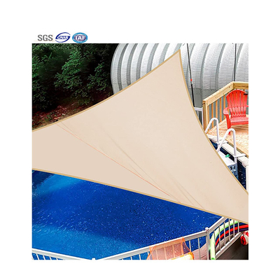 Outdoor Polyester UV Sail Shade PU Dilapisi 180gsm