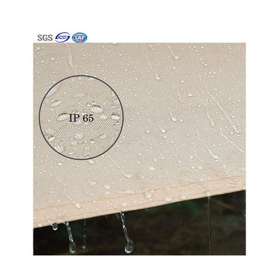 Segitiga Luar Angin Tahan Air Sun Naungan Berlayar Tahan Uv Disesuaikan