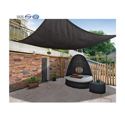 Perlindungan Matahari UV Sail Shade 3 * 3m dengan bahan 300D Polyester Oxford Farbic