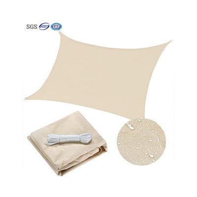 Segitiga Sun Shade Sail PU Dilapisi Tahan Air