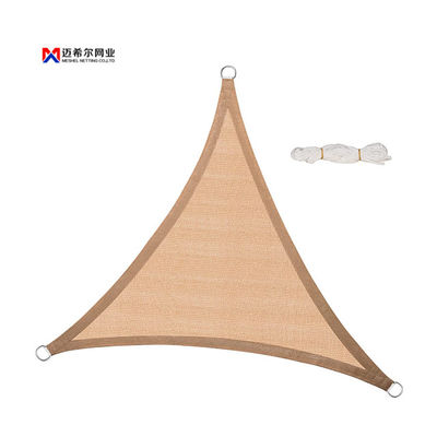 Halaman Luar Uv Garden Awnings Layar Naungan Ditarik 3.6 * 3.6 * 3.6m